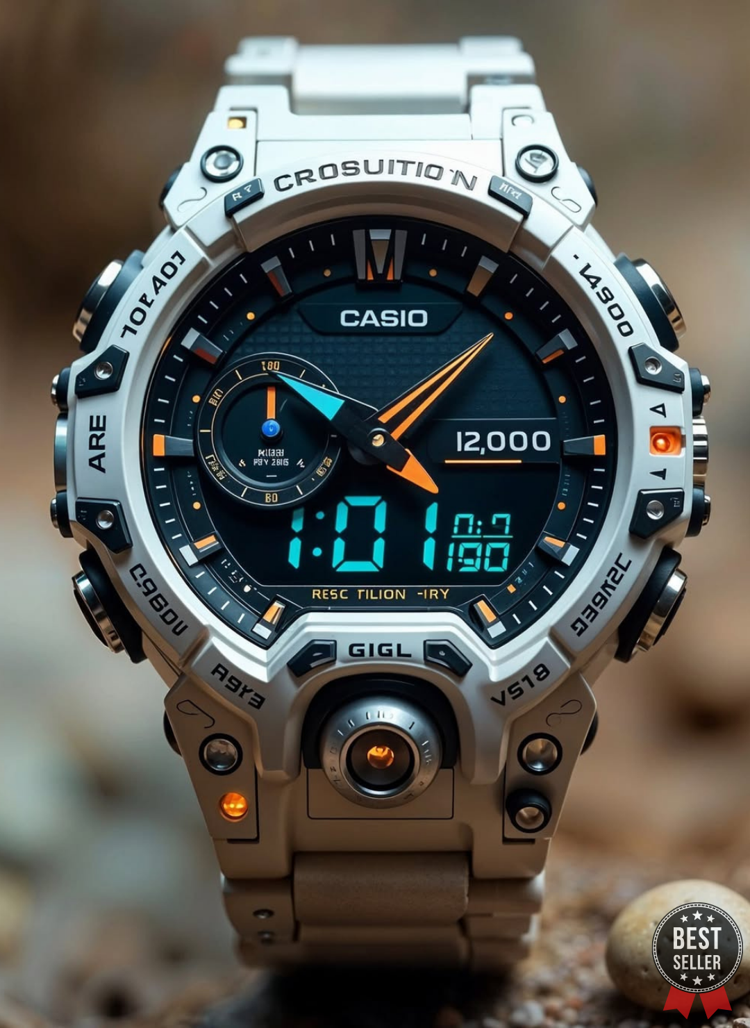 ADR-1200155-M11 Silver Chain Beiristo Watch.