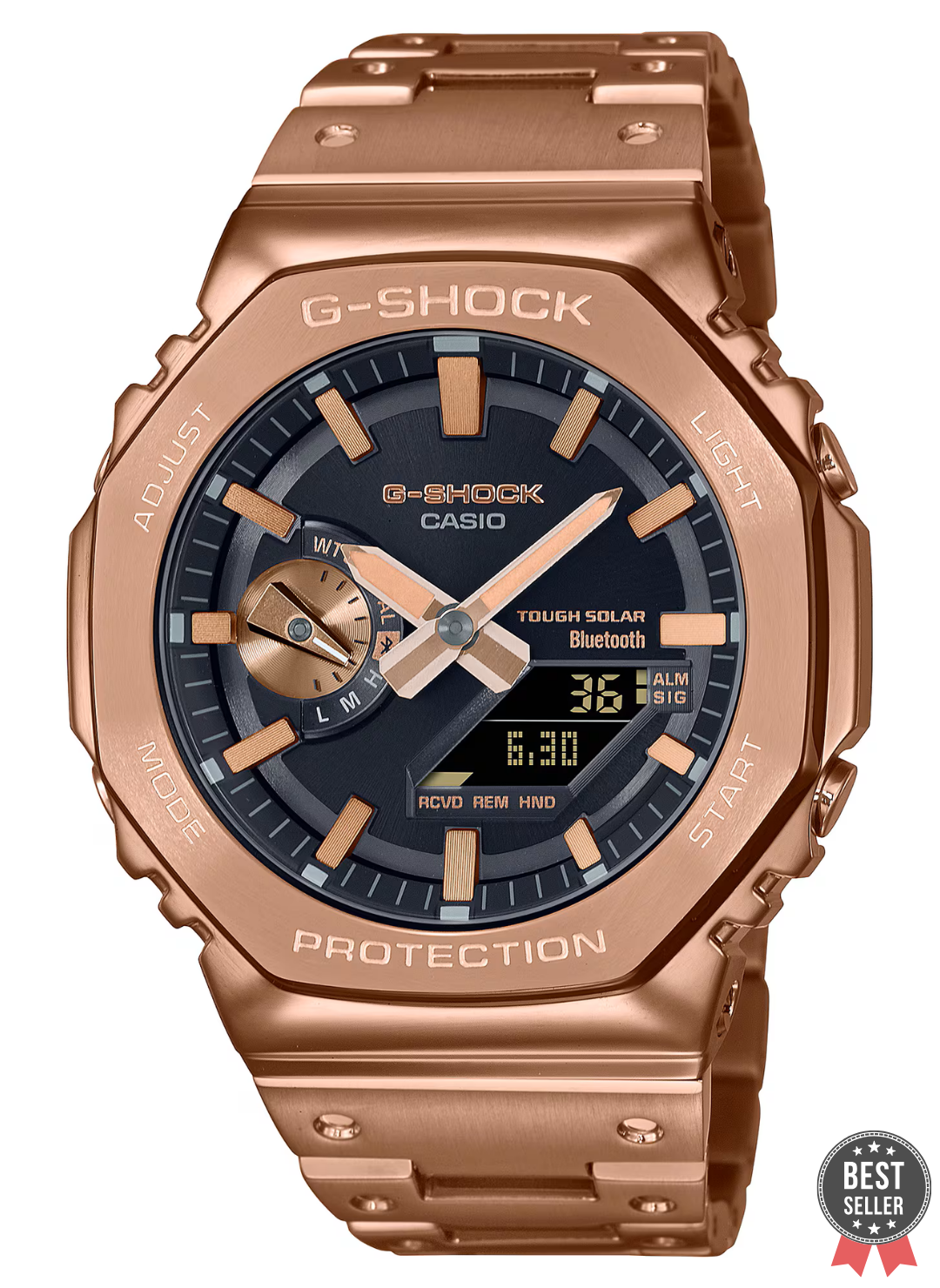ADR-ED-GS2110 – G-Shock Golden Black Dial Watch.