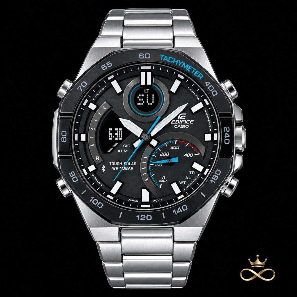 ECB-TX9800S – Solar Bluetooth Hybrid Racing Watch