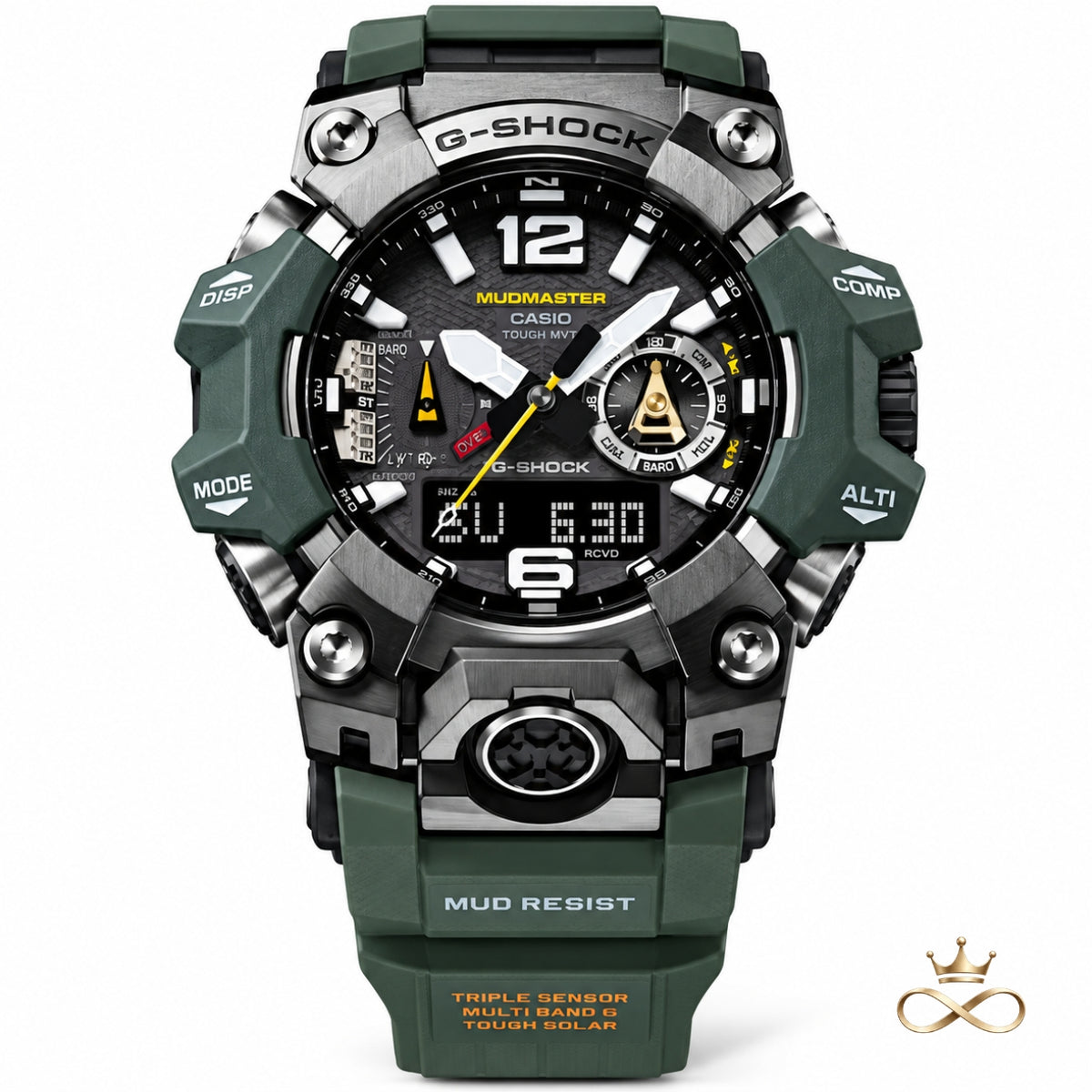 GWG-X9500G-3A Mud-Resist Adventure Hybrid Watch