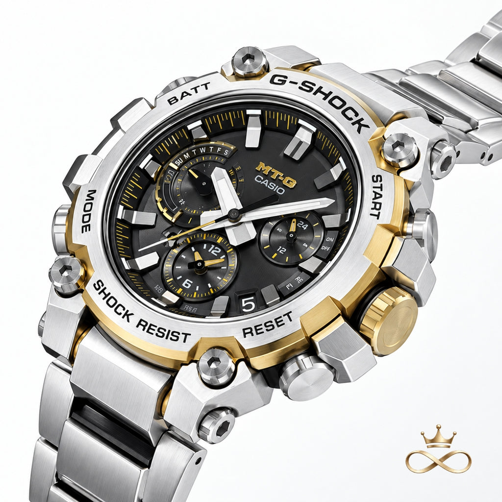 VALTOR X9™ Silver Gold Executive Hybrid Watch