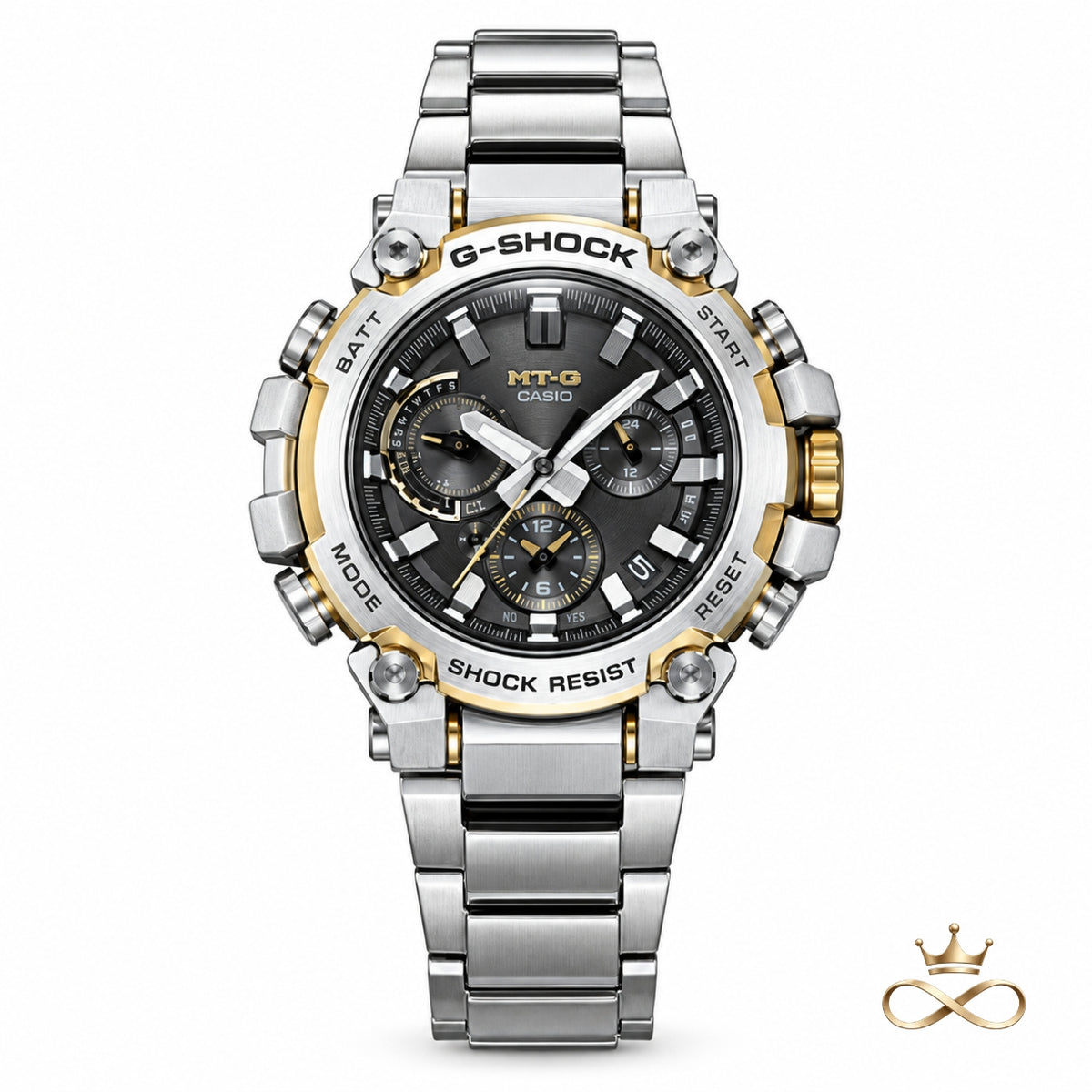 VALTOR X9™ Silver Gold Executive Hybrid Watch