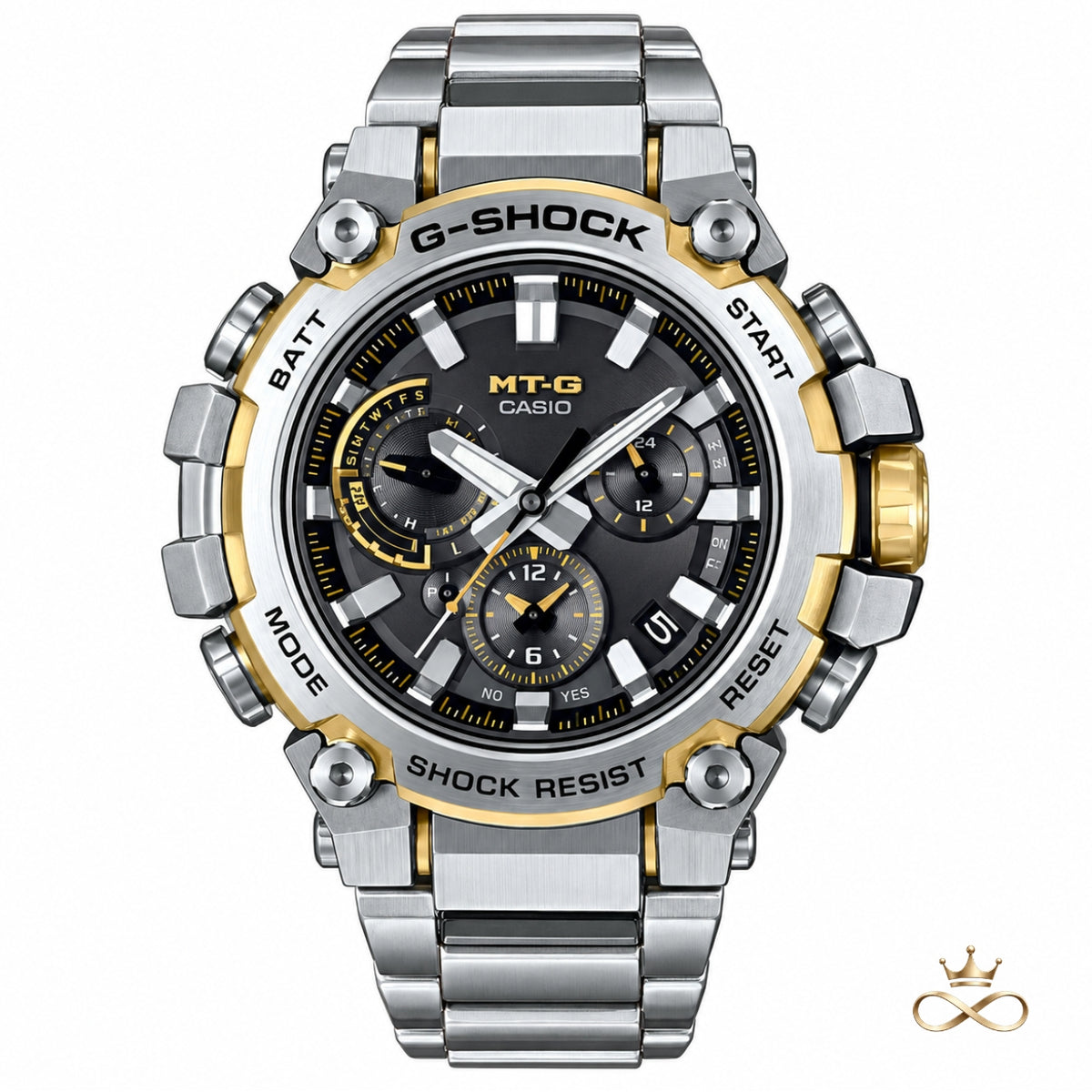 VALTOR X9™ Silver Gold Executive Hybrid Watch