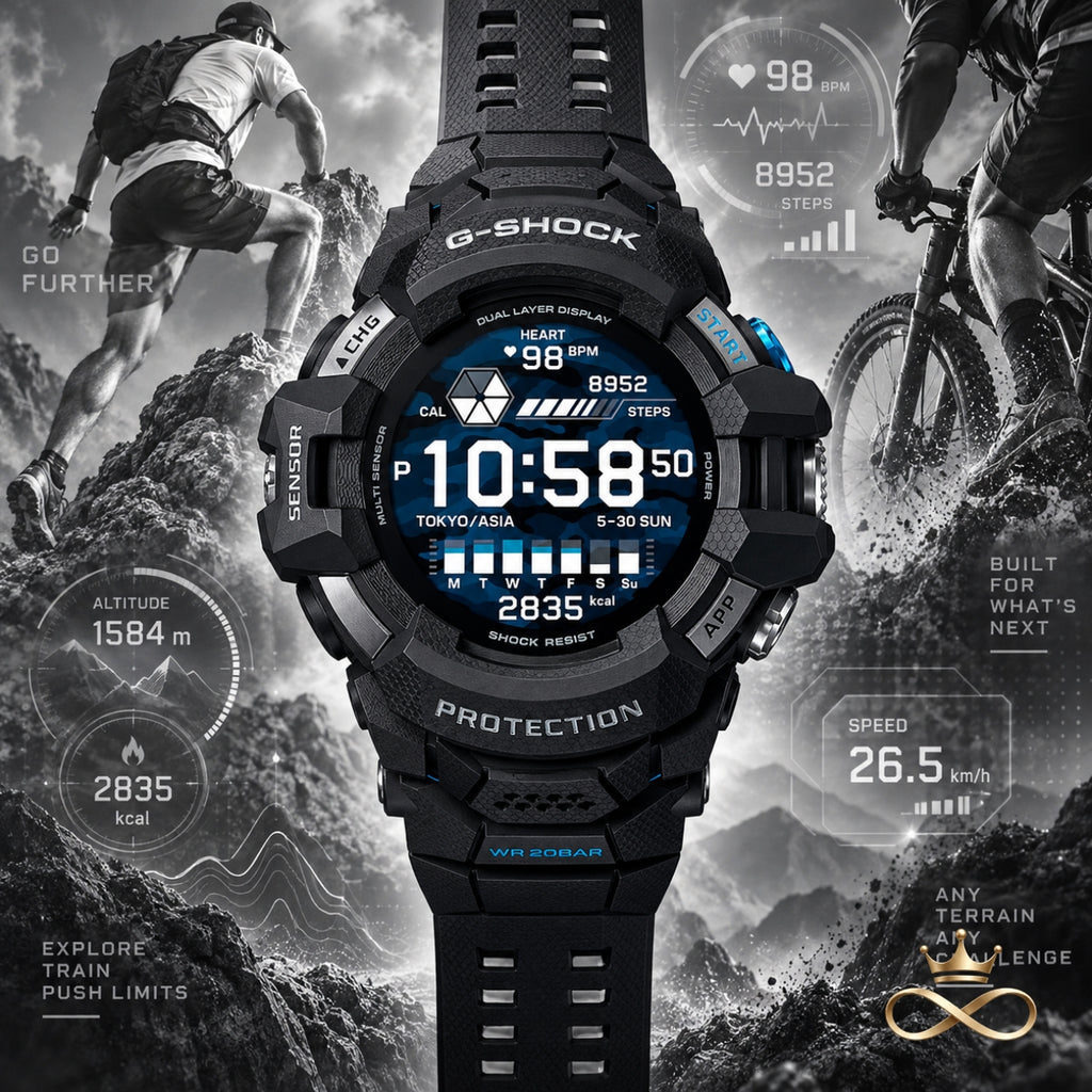 Rugged X20 Multi-Sensor Digital Adventure Watch