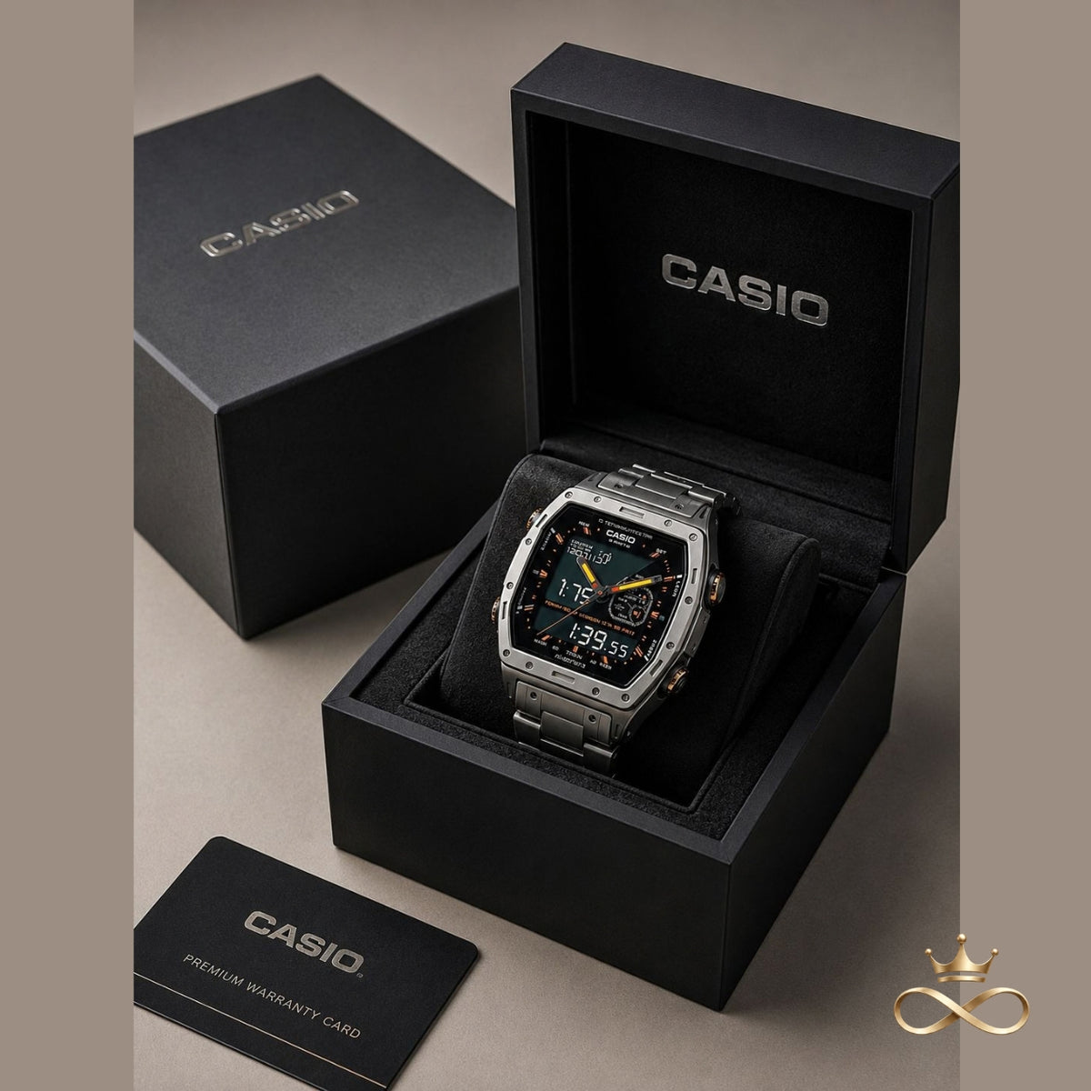 ChronoEdge X7™ Titanium Hybrid Digital Watch