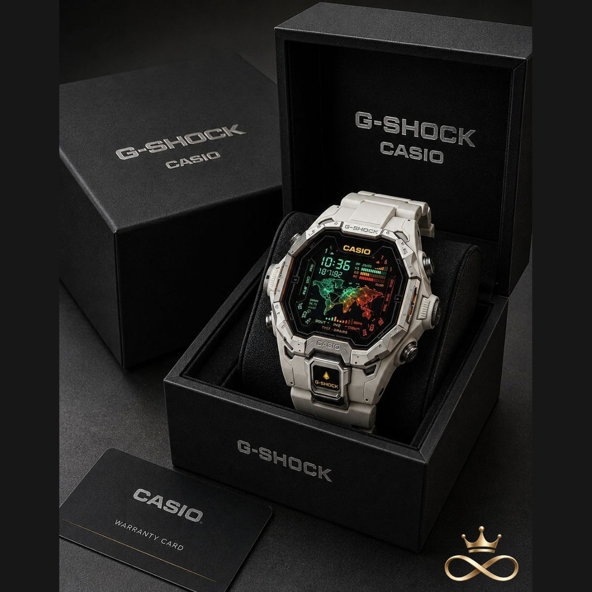 Atlas X1™ Global Digital Metal Watch