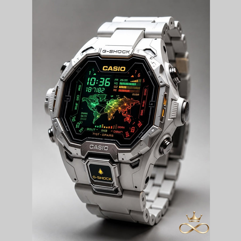 Atlas X1™ Global Digital Metal Watch